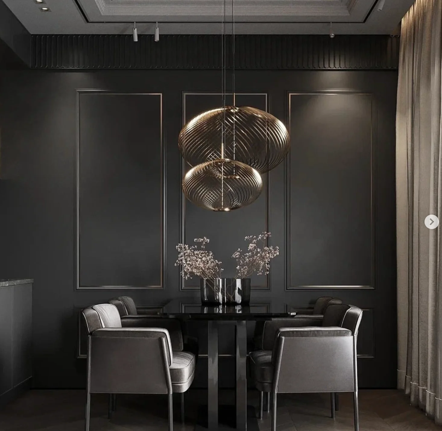 Interior painting work